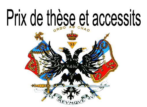 Suprême Conseil de France : Prix de Thèse 2023