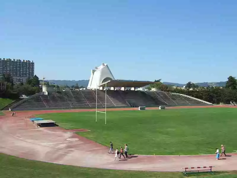 Firminy-Vert (Loire), le stade.