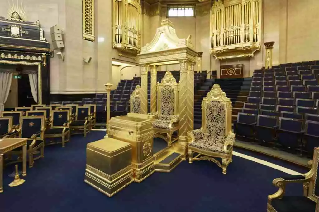 Lieu symbolique : Freemason’s Hall, Grande Loge Unie d'Angleterre, Londres (Royaume-Uni)