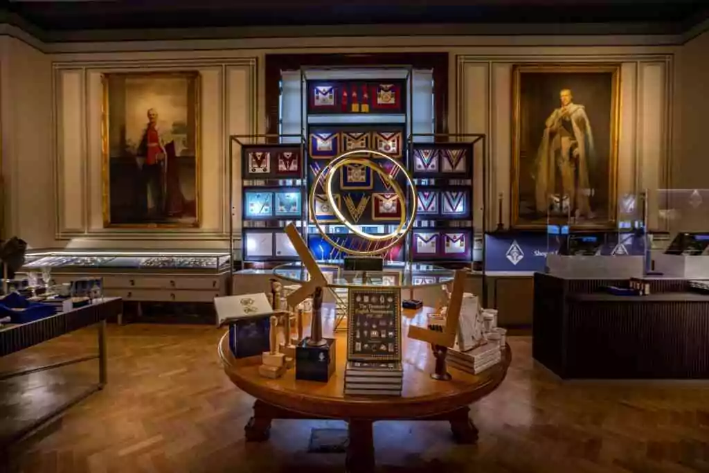 Lieu symbolique : Freemason’s Hall, Grande Loge Unie d'Angleterre, Londres (Royaume-Uni)