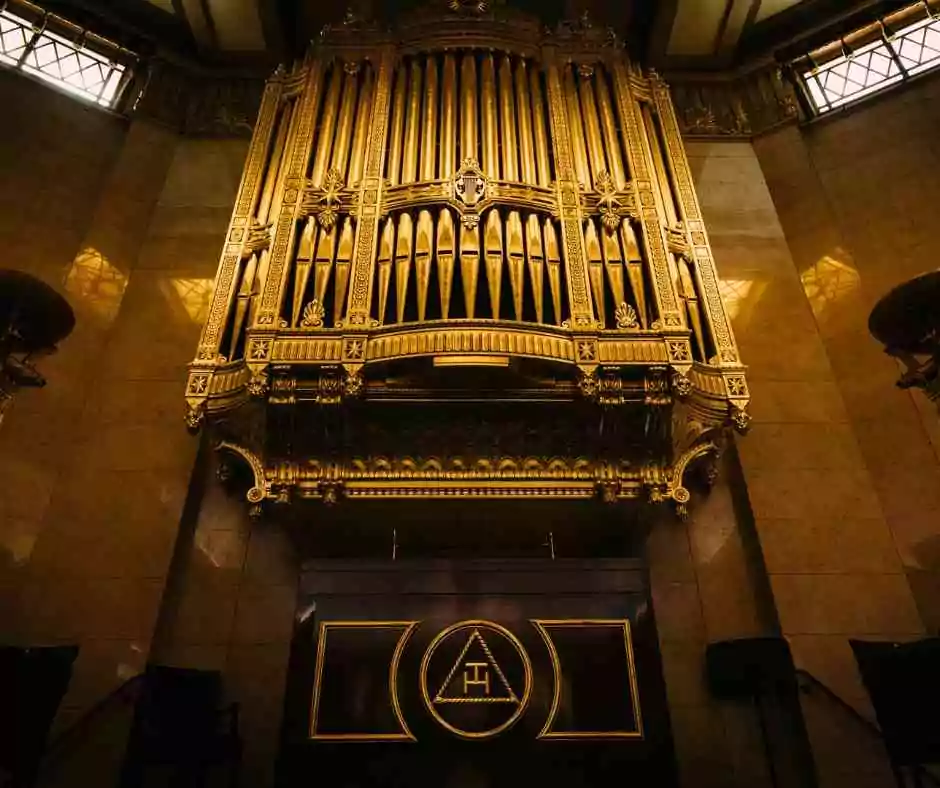 Lieu symbolique : Freemason’s Hall, Grande Loge Unie d'Angleterre, Londres (Royaume-Uni)