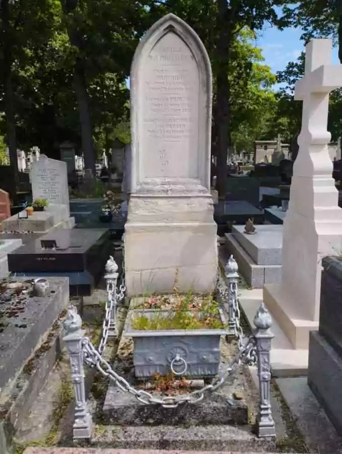 Pierre Joseph Proudhon tombe