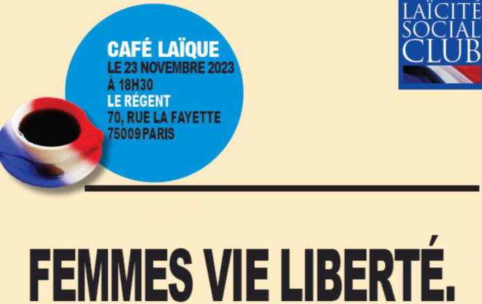« Femmes, vie, liberté » au Café Laïque Paris