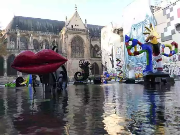 La fontaine Stravinsky