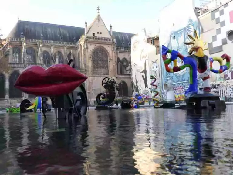 La fontaine Stravinsky