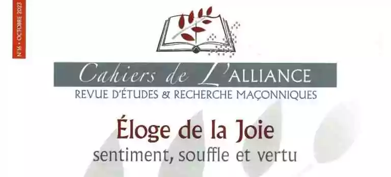 Cahiers de L'Alliance n° 16