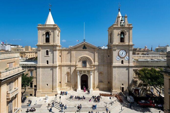 La co-cathédrale Saint-Jean à La Valette (Malte)