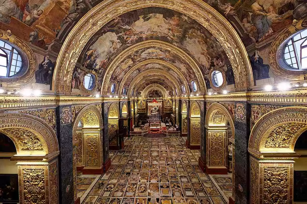 Co-cathédrale Saint-Jean, La Valette – Glossaire de la franc-maçonnerie 450.fm