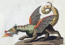 Créatures fantastiques du Moyen Âge issues des manuscrits médiévaux