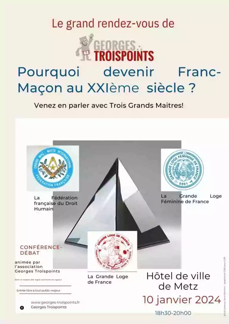 10/01/24 à Metz&nbsp;: Trois Grands Maîtres répondent aux questions