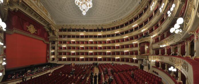 La Scala, Milan (Italie).