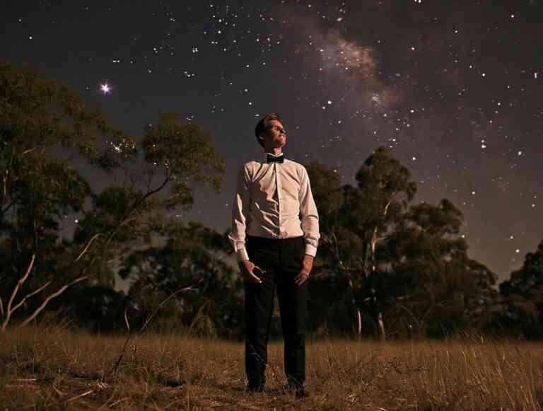 Cérémonie d’élévation sous les étoiles… en Australie