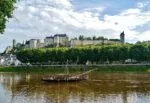Chinon, le château.