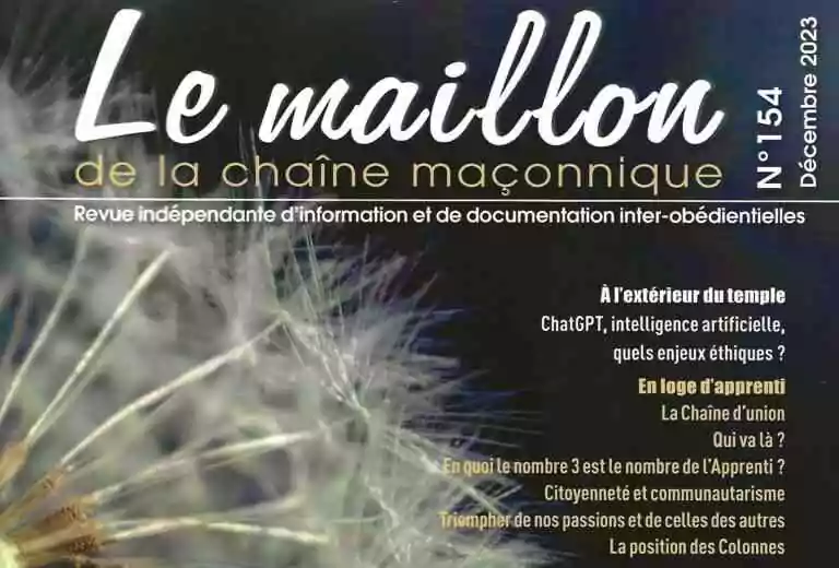 Le maillon de la chaîne maçonnique : "Liberté, Égalité, Humanisme"