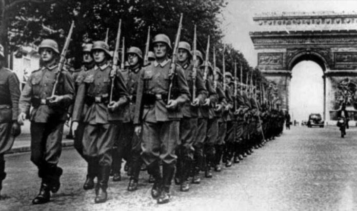 14 juin 1940, les Allemands entrent dans Paris (Source photo : Actu-Paris).