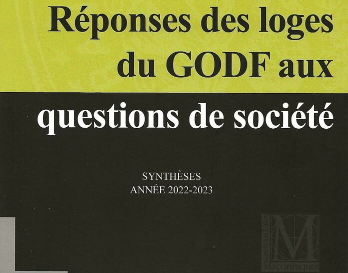 Réponses des loges du GODF aux questions de société, Synthèse année 2022-2023