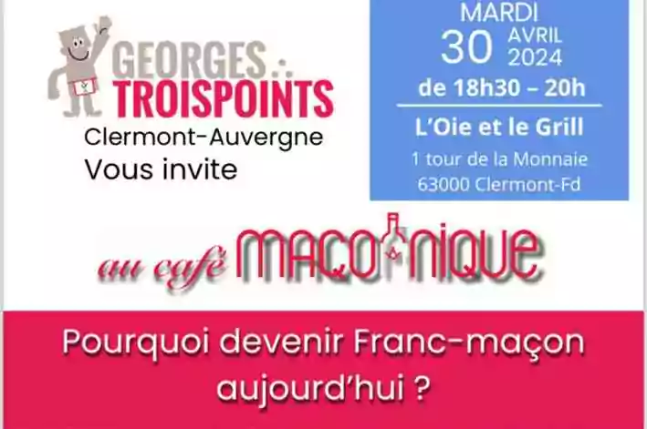 23/05/24&nbsp;: Café Maçonnique Pourquoi devenir Franc-maçon  aujourd&rsquo;hui&nbsp;?