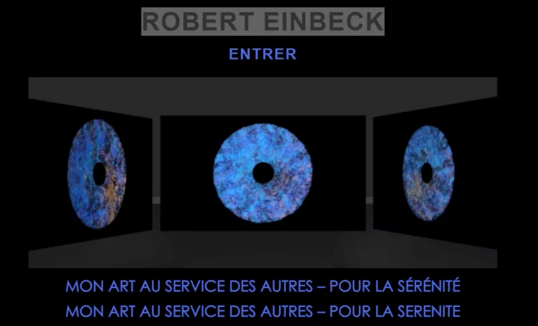 Robert Einbeck "Mon art au service des autres"