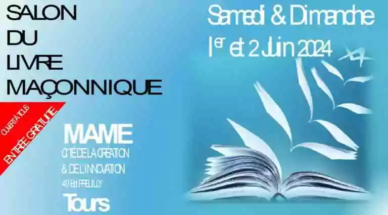 Le 1er Salon du Livre maçonnique « Masonica Tours » des 1er et 2 juin 2024
