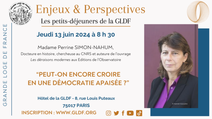 Les petits-déjeuners Enjeux & Perspectives de la Grande Loge de France (GLDF)