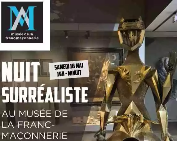 Nuit surréaliste au musée de la franc-maçonnerie