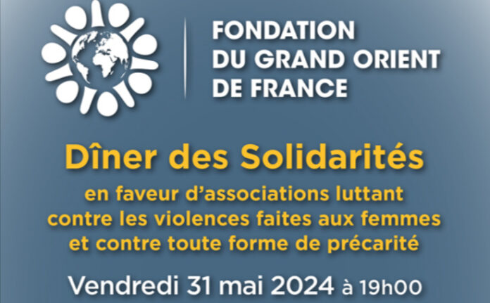 Fondation GODF – Dîner des Solidarités