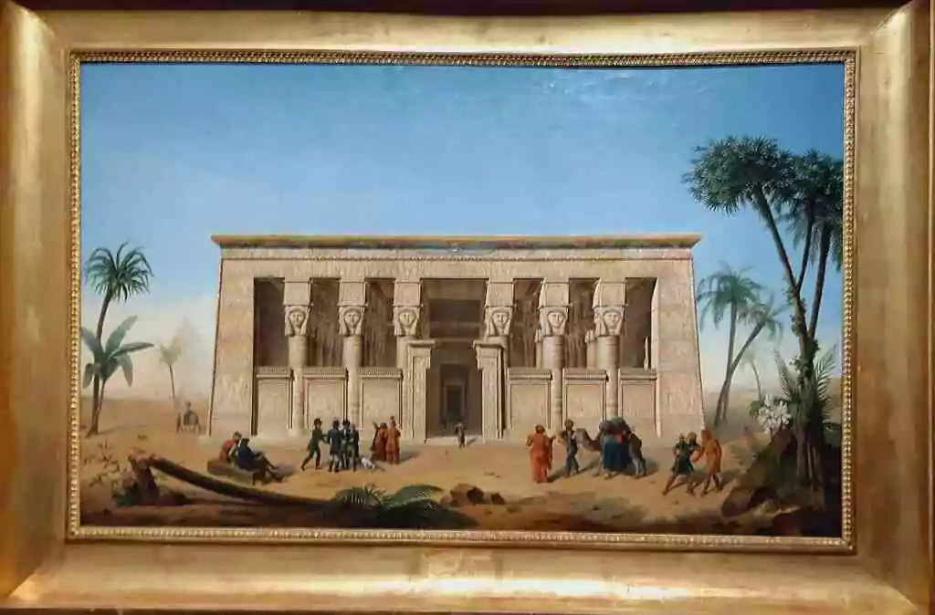 Lieu symbolique : Le Temple d'Hathor à Dendérah (Égypte)