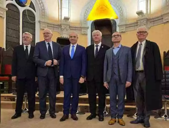 Interview du TRF Thierry Zaveroni, Grand Maître de la Grande Loge de France, concernant les 3e Entretiens Pic de la Mirandole