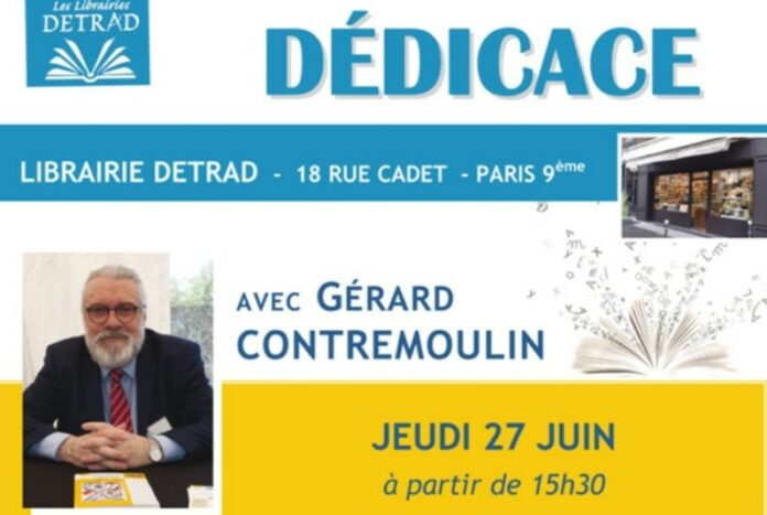 Gérard Contremoulin en dédicace chez DETRAD