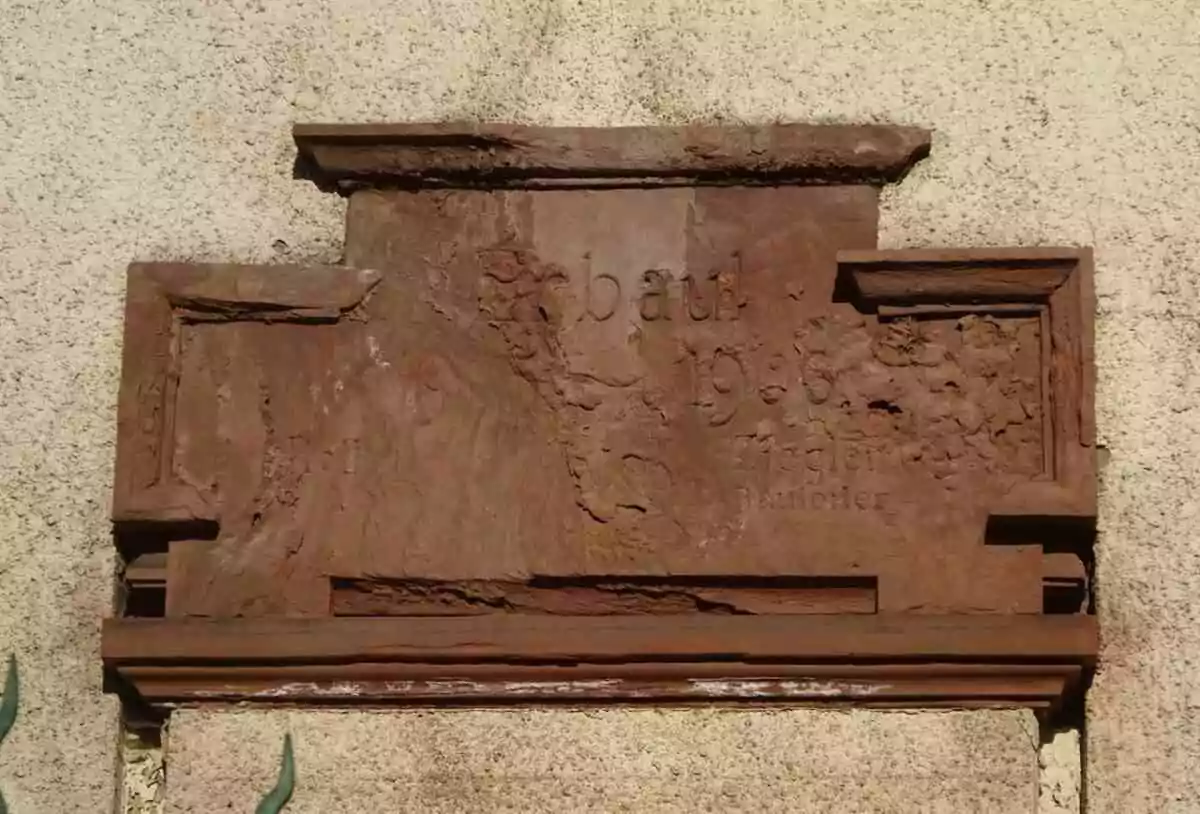 Lieu symbolique : La loge maçonnique de Colmar (Haut-Rhin)
