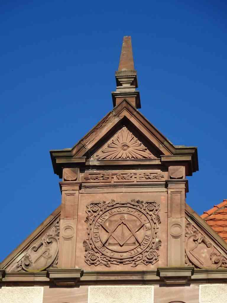 Lieu symbolique : La loge maçonnique de Colmar (Haut-Rhin)