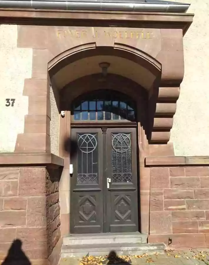 Lieu symbolique : La loge maçonnique de Colmar (Haut-Rhin)