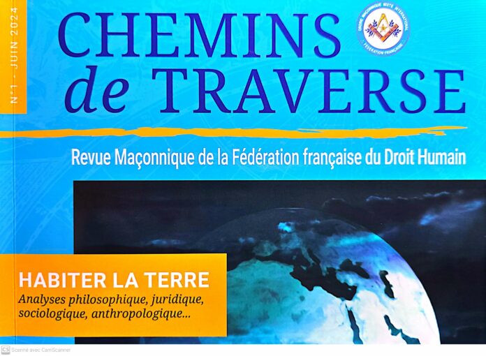 Chemins de traverse-Revue Maçonnique de la Fédération française du Droit Humain