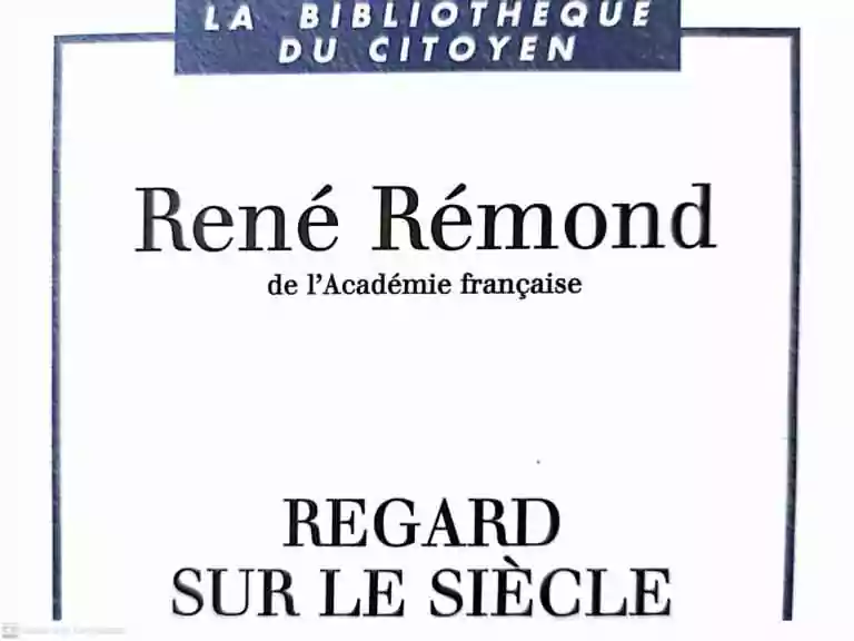 Regard sur le siècle