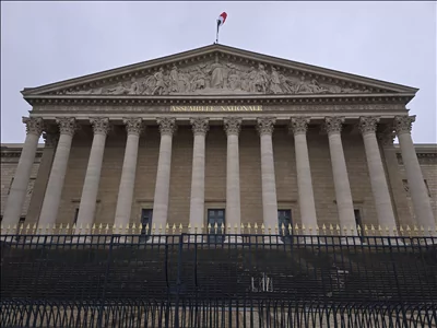Assemblée nationale, vue du quai d'Orsay