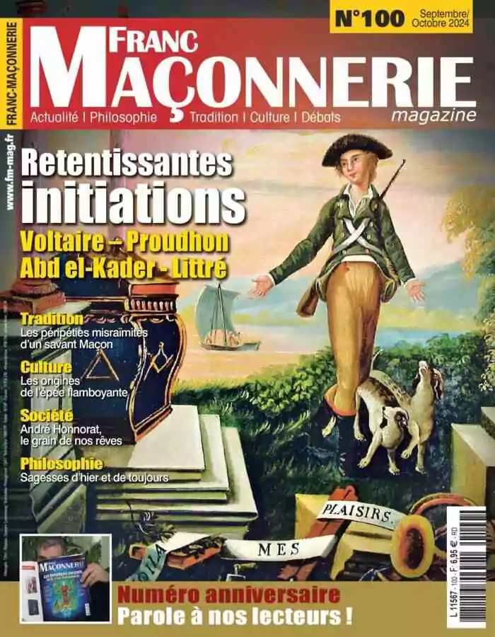 Couverture du n°100 de Franc-Maçonnerie Magazine