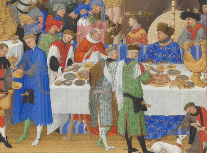 Banquets du Moyen Âge : quand la table des seigneurs devient un spectacle (Par Laurent Ridel)