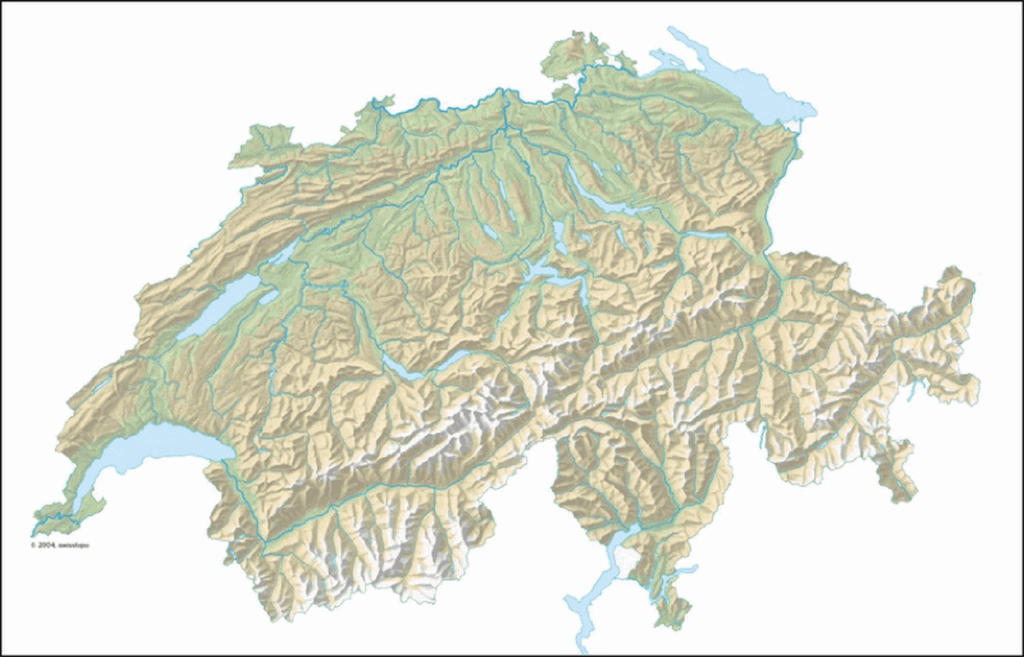 La Suisse geographique