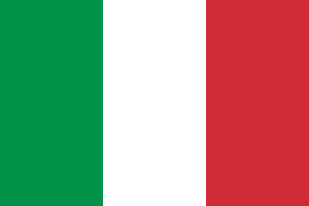 Drapeau de l'Italie