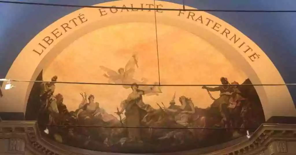 GODF - Grand Temple Arthur Groussier, fresque