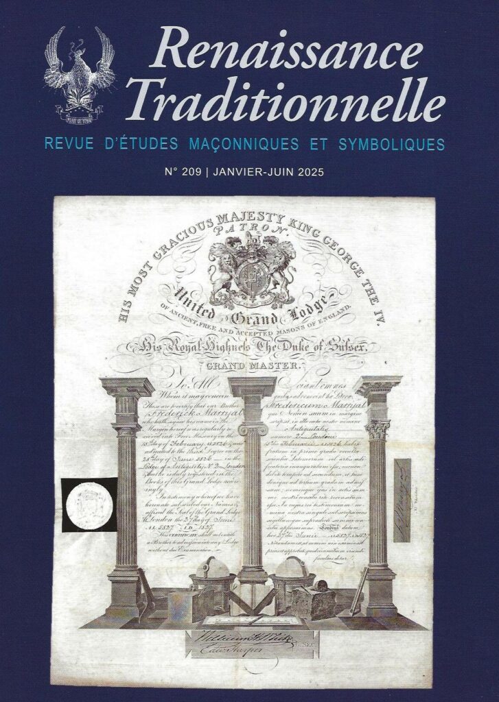 Renaissance Traditionnelle 209 janvier juin 2025