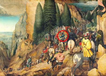 Pieter Brueghel l'Ancien, La Conversion de saint Paul (1567), Musée d'Histoire de l'Art, Vienne (Autriche)