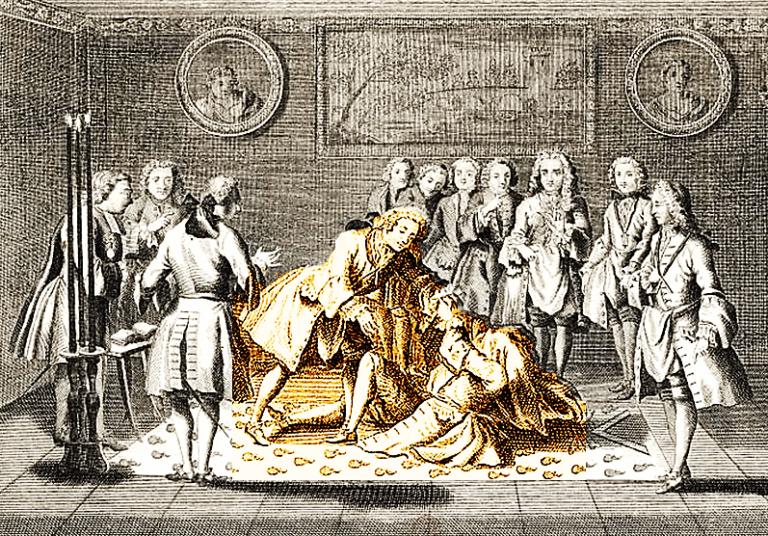 La cérémonie d’élévation maçonnique: quand le vif saisit le mort