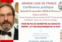 Robert de Rosa : la voie maçonnique contre le chaos du monde