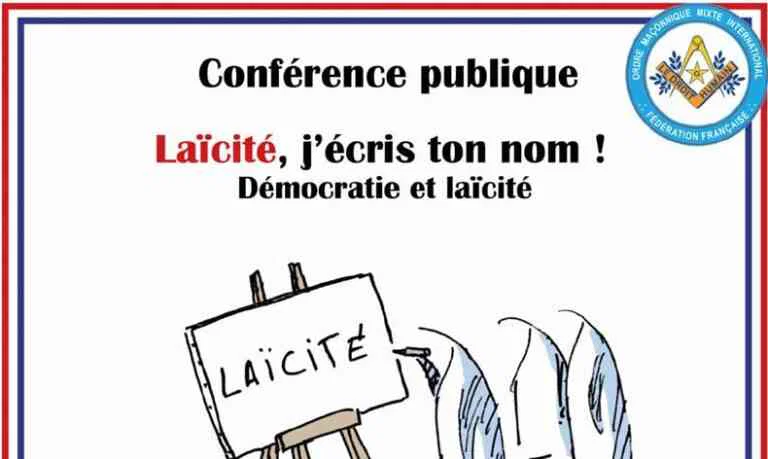 06/12/25 – Le Droit Humain : « Laïcité, j’écris ton nom&nbsp;! » à l’aube des 120 ans de la Loi de 1905