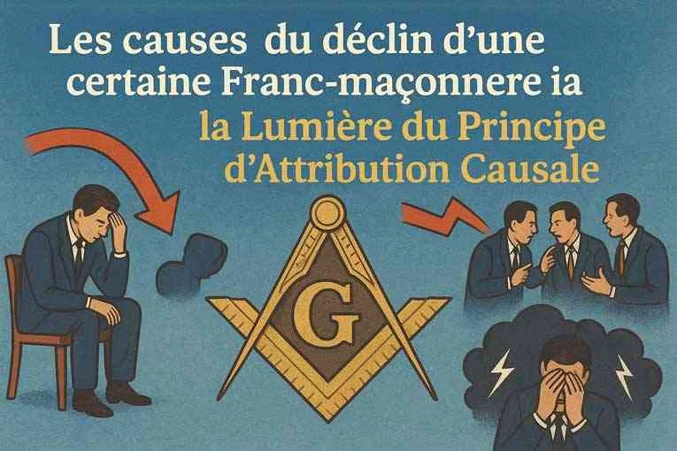 Causes du déclin d&rsquo;une certaine Franc-maçonnerie, à la lumière du principe d&rsquo;attribution causale
