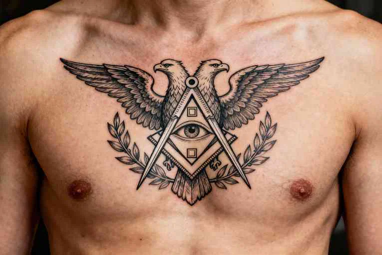 Quand le corps devient tablier&nbsp;: réflexion clinique sur le tatouage maçonnique