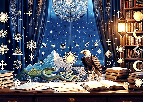 Diurne et nocturne,  les catégories de l’imaginaire initiatique