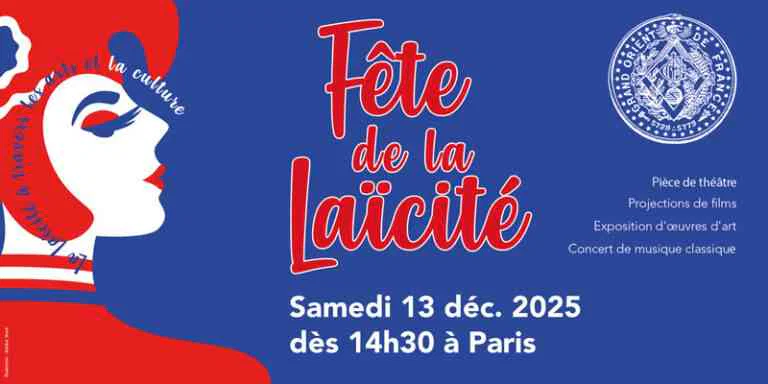 Fête de la Laïcité 2025&nbsp;: « La Laïcité à travers les Arts et la Culture » au GODF