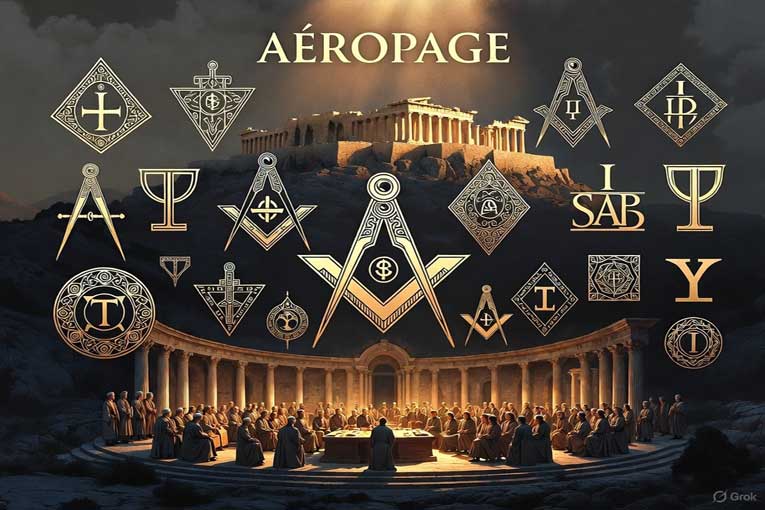 A comme Aéropage en Franc-maçonnerie